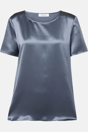 Max Mara Top Dida aus Seide