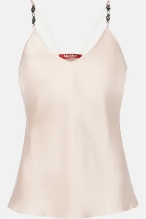 Max Mara Top Afelio aus Satin