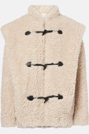 Marant Etoile Mantel Avalia aus Faux Fur