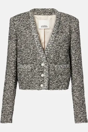 Isabel Marant Cropped-Blazer Gwendoline aus Tweed