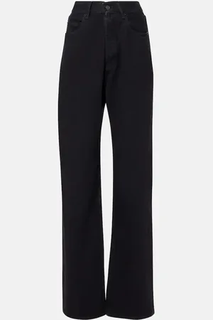 Saint Laurent Mid-Rise Straight Jeans