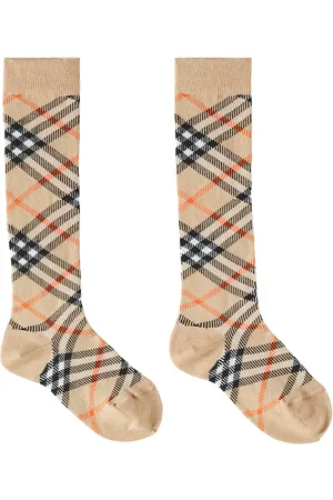 Burberry Socken Burberry Check aus Baumwolle