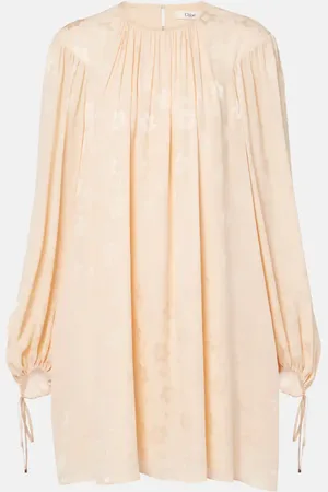 Chloé Chloé Minikleid aus Seiden-Jacquard