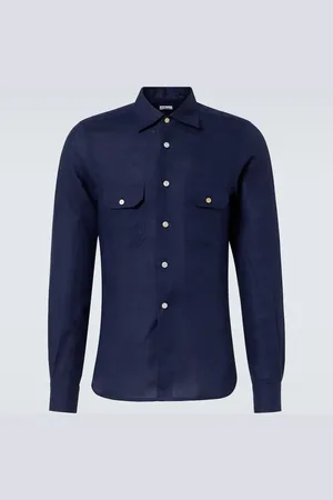 Kiton Hemd aus Leinen