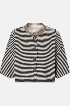 Brunello Cucinelli Cardigan Monili aus Baumwolle