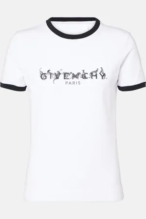 Givenchy Bedrucktes T-Shirt Ringer aus Jersey