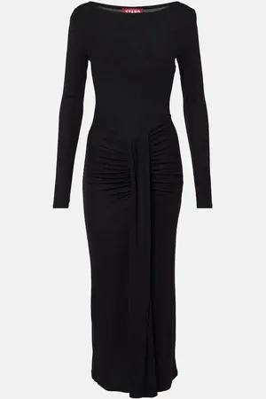 Staud Midikleid aus Jersey
