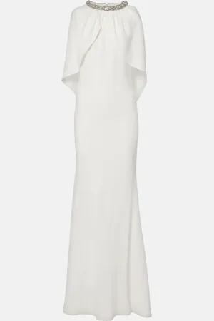 Roland Mouret Bridal Robe mit Kristallen