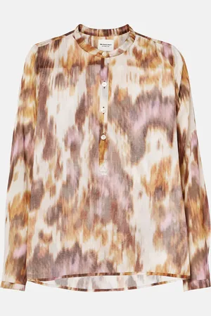 Marant Etoile Bedrucktes Top Maria aus Baumwolle