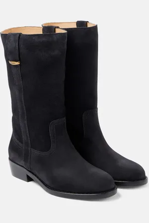 Isabel Marant Stiefel Heikee 35 aus Veloursleder