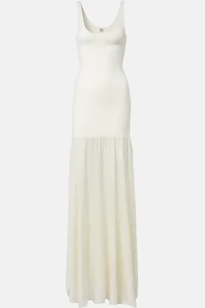 Totême Maxikleid Evening aus Jersey