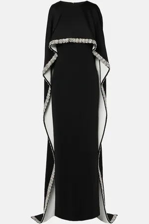 Roland Mouret Robe aus Crêpe mit Kristallen