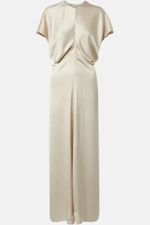 Totême Bridal Maxikleid Slouch aus Satin