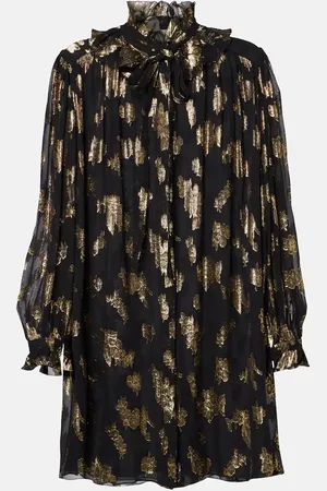 Chloé Chloé Minikleid aus einem Seidengemisch