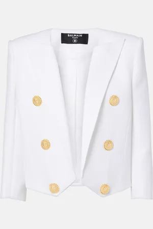 Balmain Cropped-Blazer Spencer