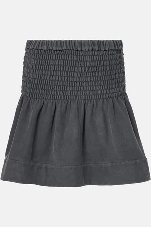 Marant Etoile High-Rise-Minirock Pacifica aus Baumwolle
