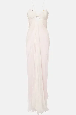 MARIA LUCIA HOHAN Robe Lorelai aus Seidenmusselin