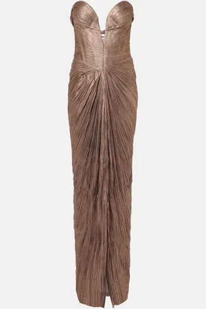 MARIA LUCIA HOHAN Off-Shoulder-Robe Tia
