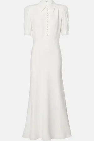 Alessandra Rich Midikleid aus Satin