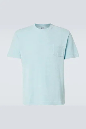 FEDELI T-Shirt aus Baumwollfrottee