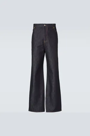 Loewe High-Rise Wide-Leg Jeans
