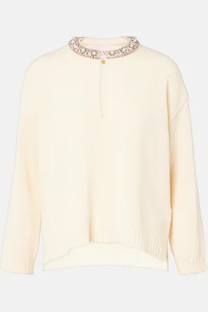 VALENTINO Verzierter Pullover aus Schurwolle