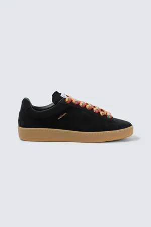 Lanvin Sneakers Curb Lite aus Velourlseder