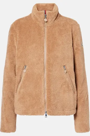 Moncler Daunenjacke aus Teddyfleece