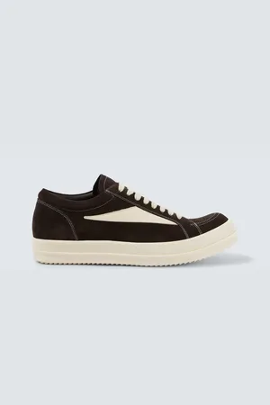 Rick Owens Sneakers Porterville aus Veloursleder