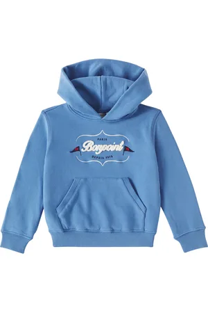 BONPOINT Bestickter Hoodie Barack aus Baumwolle