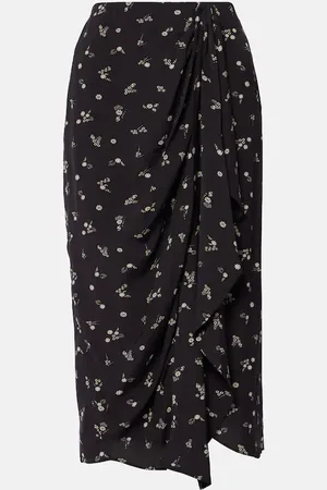 Marant Etoile Bedruckter Midirock Zaine