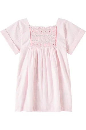BONPOINT Kleid Paysanne aus Baumwolle
