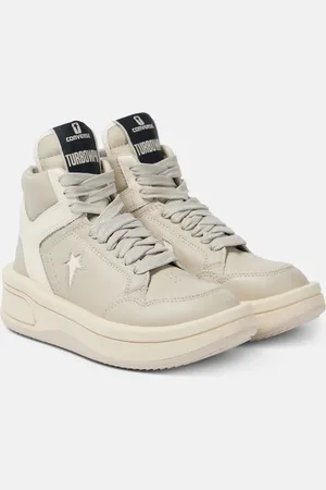 Rick Owens X Converse High-Top Sneakers Turbowpn aus Leder