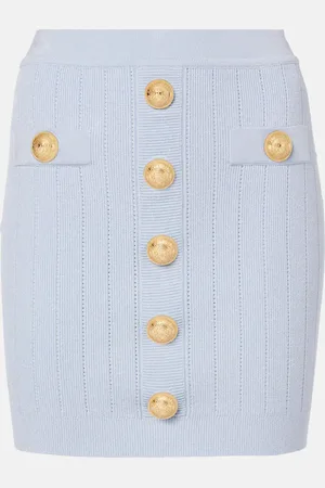 Balmain Minirock aus Strick