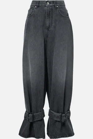 J.W.Anderson Mid-Rise Wide-Leg Jeans