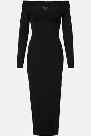 Balmain Maxikleid aus Strick