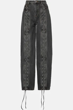 ROTATE Wide-Leg Jeans
