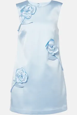 Self-Portrait Minikleid aus Satin
