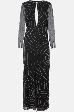 RIXO London Verzierte Robe Merrie