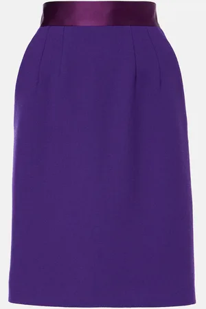 Dolce & Gabbana High-Rise-Bleistiftrock aus Crêpe