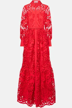 Self-Portrait Robe aus Spitze