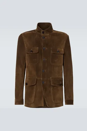 Tom Ford Jacke aus Veloursleder
