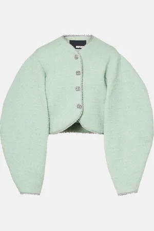ROTATE Jacke aus Bouclé