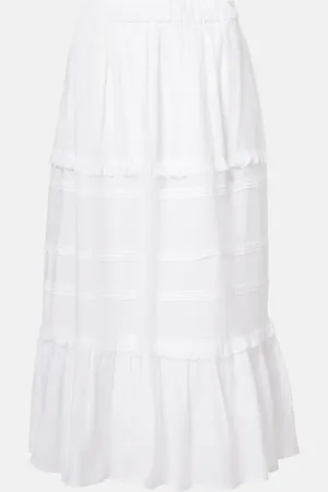 Marant Etoile Maxirock Diya aus einem Baumwollgemisch