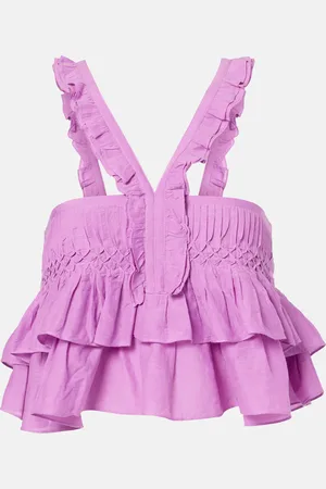 Marant Etoile Top Daliana aus einem Baumwollgemisch