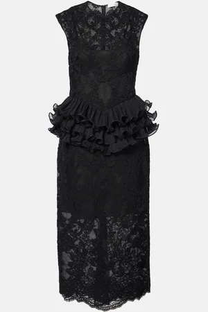 ZIMMERMANN Midikleid mit Spitze