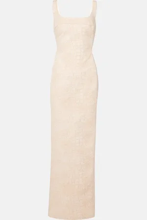 Jacquemus Maxikleid De-Nîmes aus Baumwolle