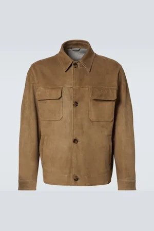 LARDINI Jacke aus Veloursleder