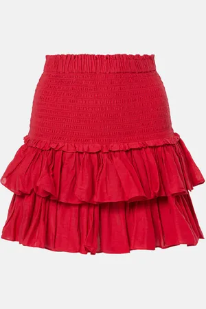 Marant Etoile Minirock Naomi aus einem Baumwollgemisch