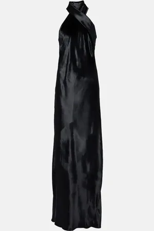 GALVAN Robe Pandora aus Satin